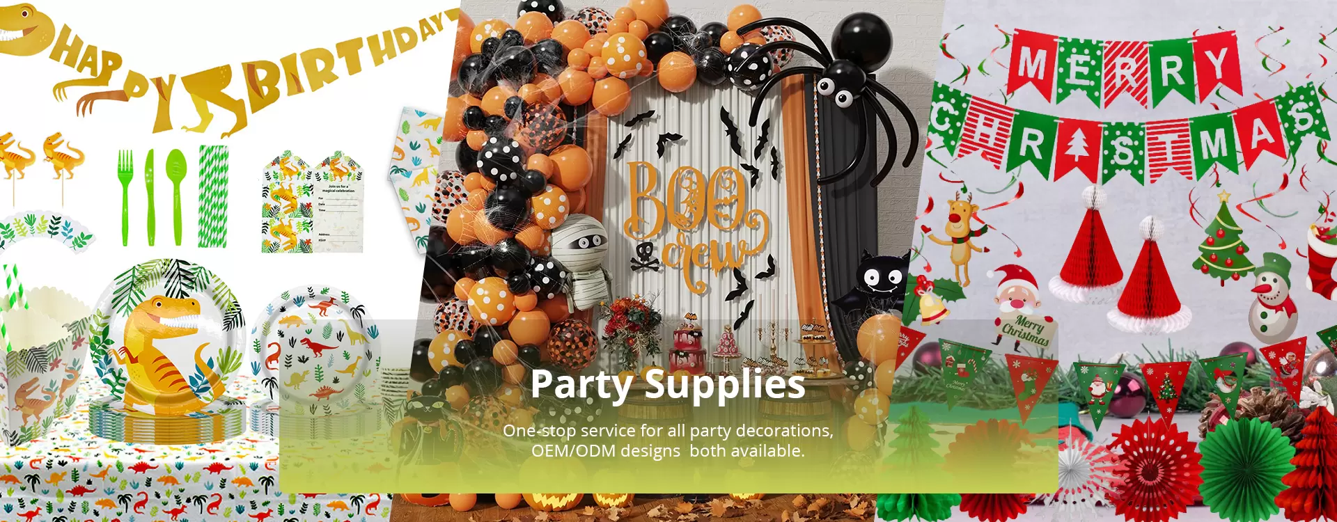 Ningbo Partyking product range-party supplies